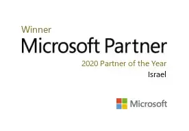 Microsoft Winner Partner of the Year