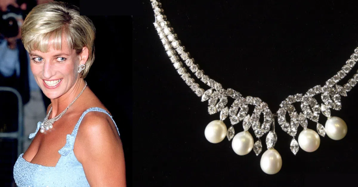 Lady Diana's Swan Lake Necklace