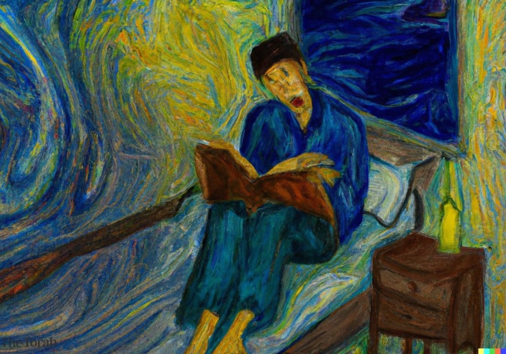 מחבר המזמור, המום וחסר שינה, מחפש נחמה בנוכחותו של אלוהים