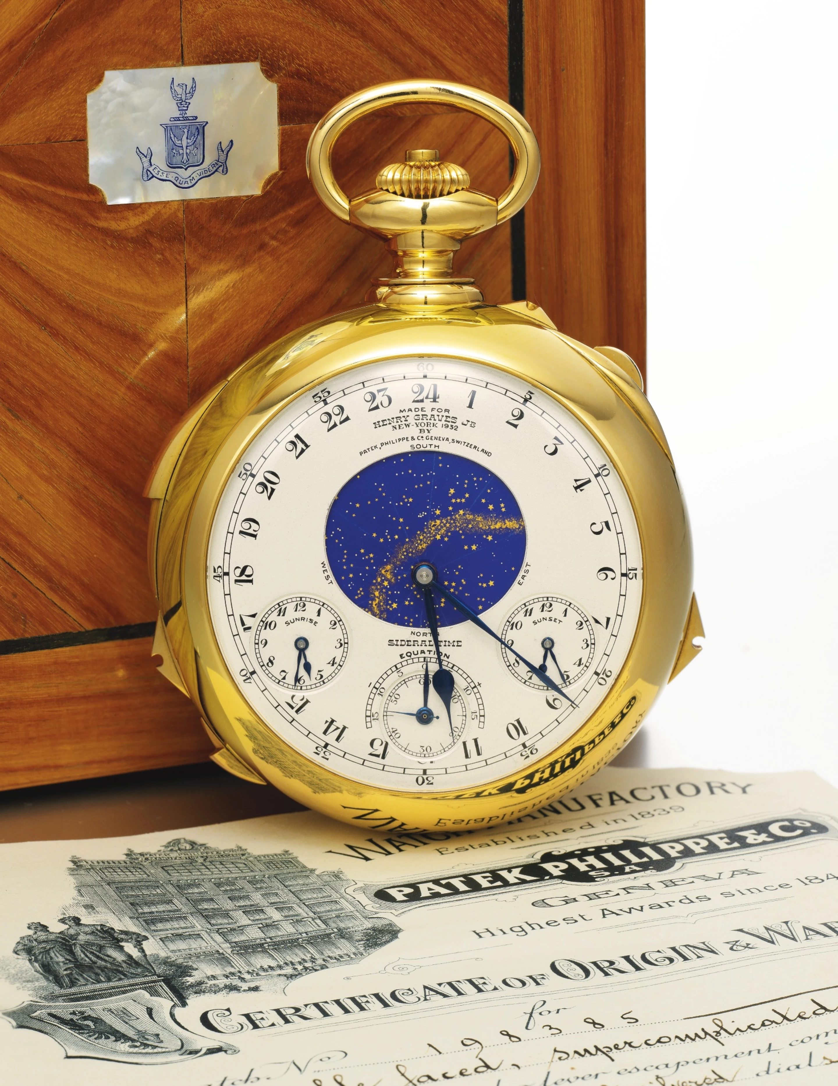 Patek Philippe – Henry Graves Jr. Supercomplication