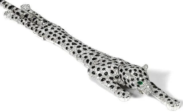 Pulsera Panthère de la Duquesa de Windsor — Cartier, 1952