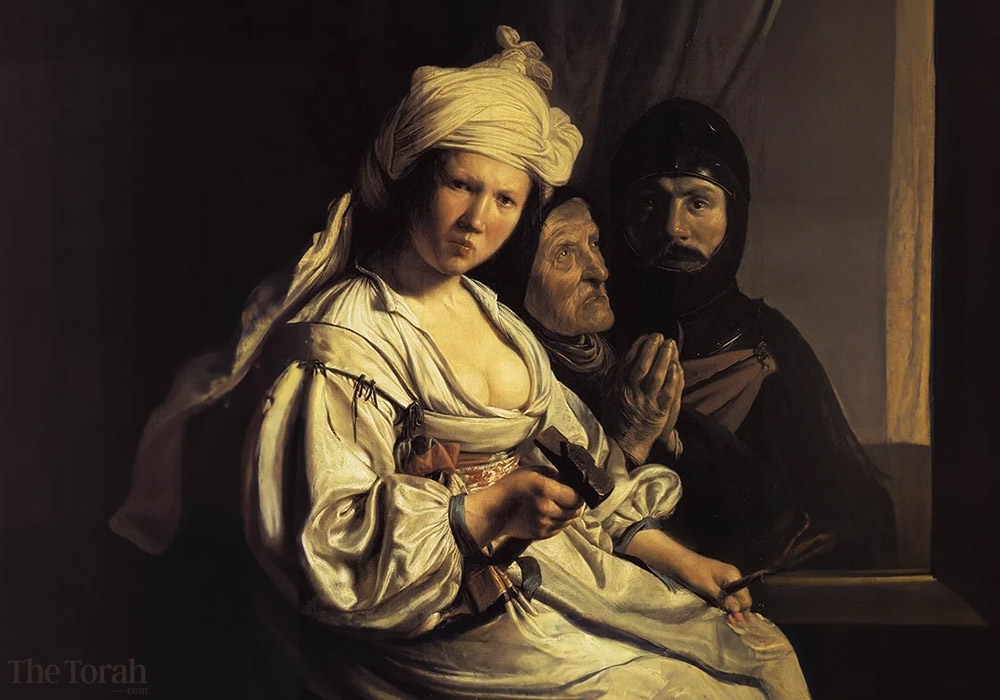 יעל אשת חבר הקיני הורגת את סיסרא