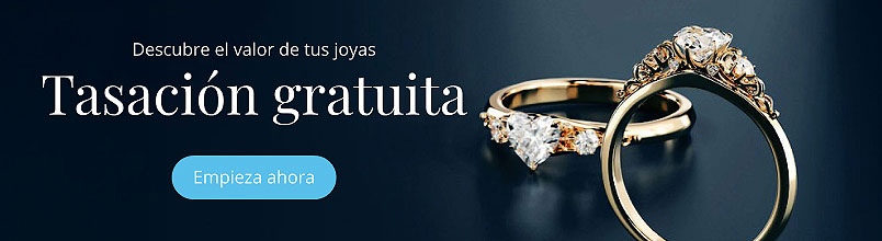 Valoración gratuita de joyas con diamantes de Auctentic