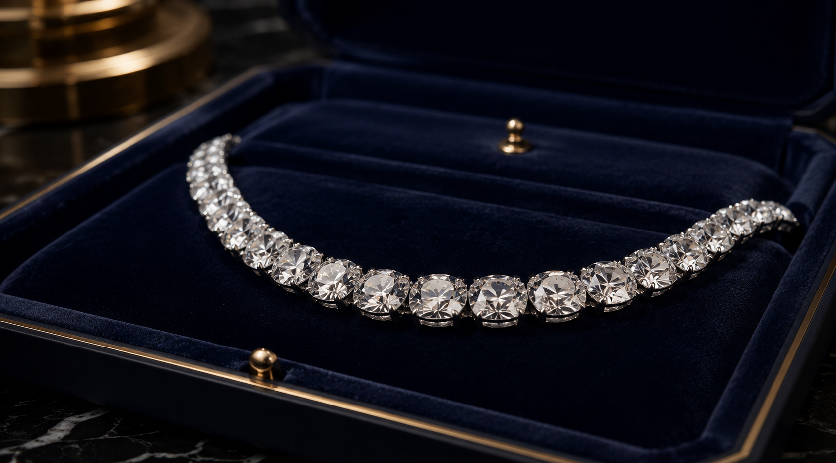 Collana di diamanti 
