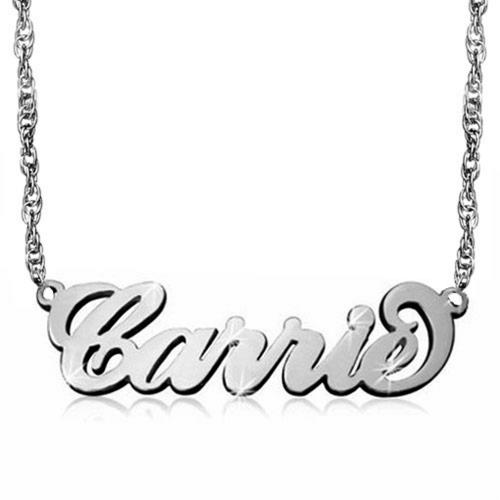 PERSONALIZED CARRIE NAME NECKLACE