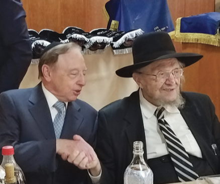 Rabbi Feinstein Zt"l and Jack Forgash