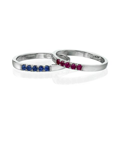 Lova 2 Wedding Bands for Him and Her