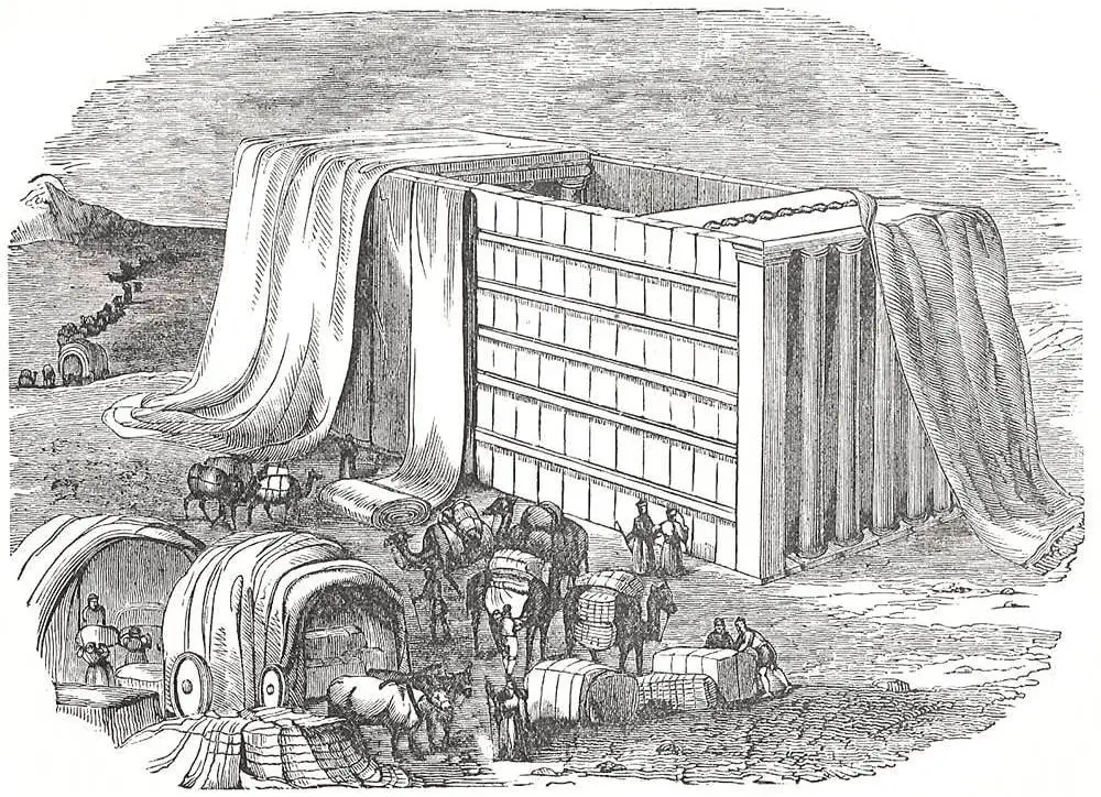 המשכן: פולמוס נגד בניית בית המקדש מחדש בימי שיבת ציון