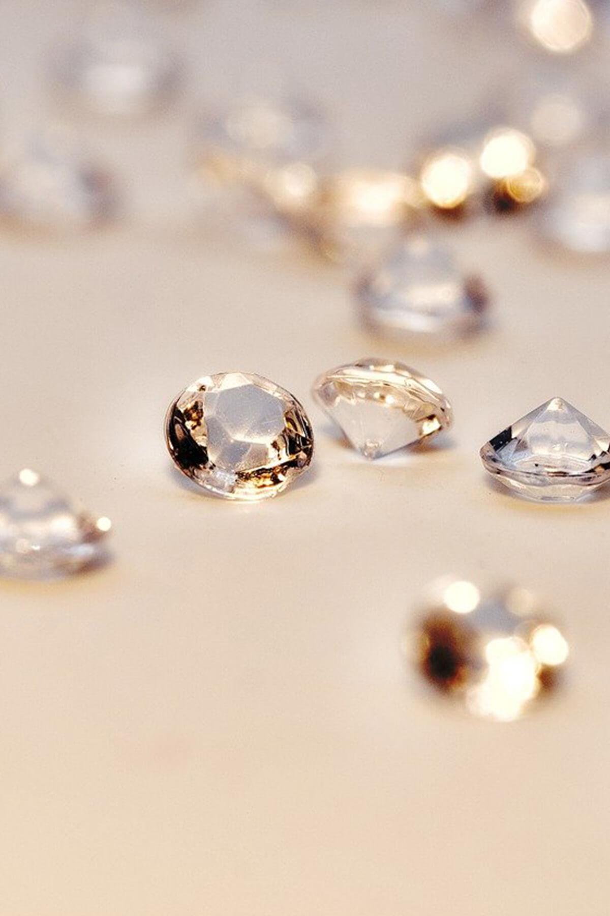 Diamonds, their meaning: because we attribute value and charm to them