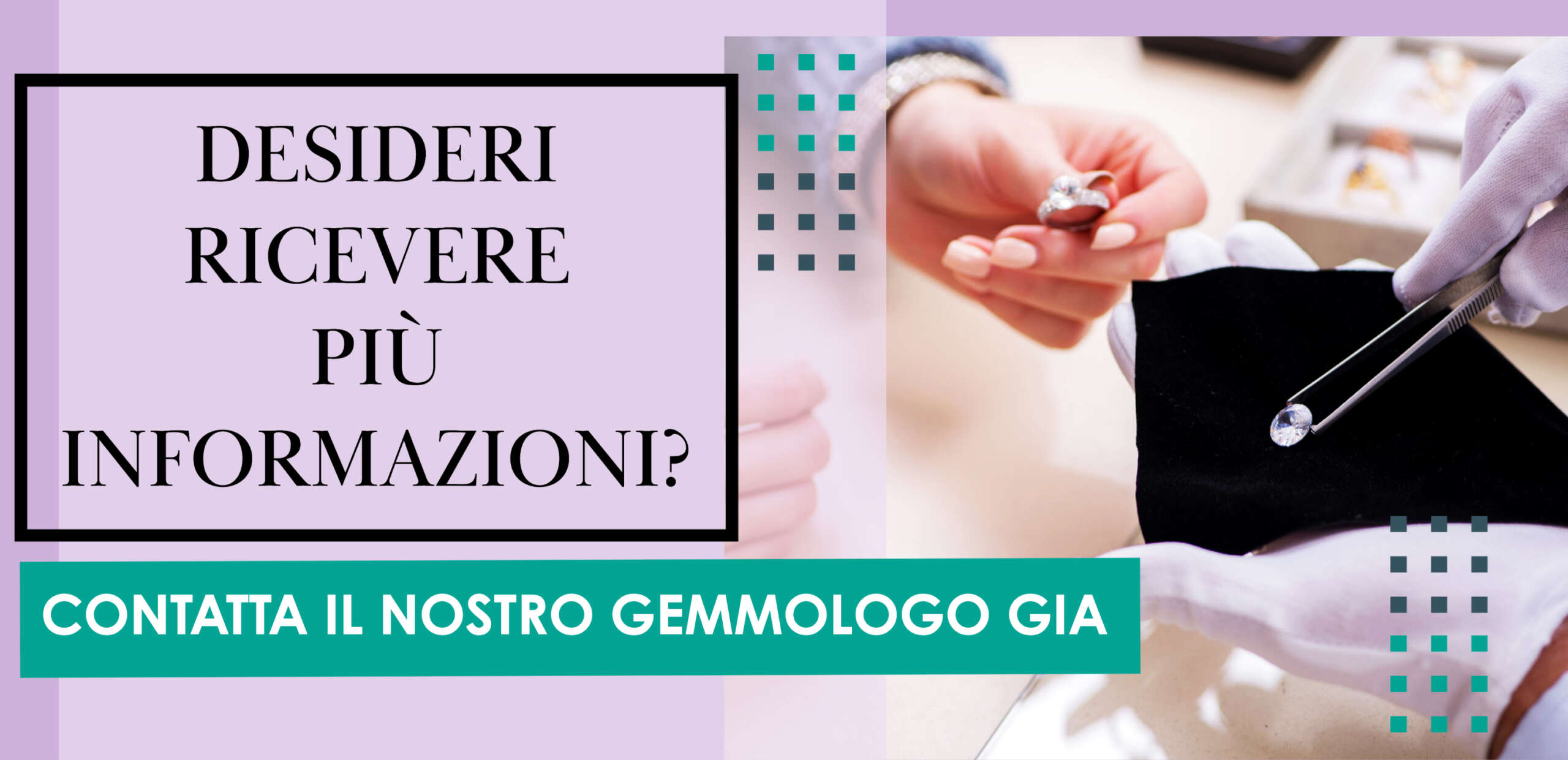 contatto gemmologo GIA per informazioni 