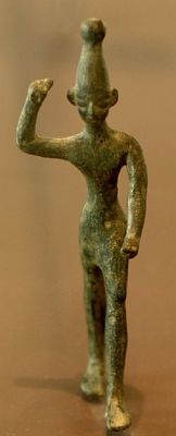 צלמית ארד, המ' ה-14–ה-12 לפנסה"נ, ראס שמרה (אוגרית העתיקה).