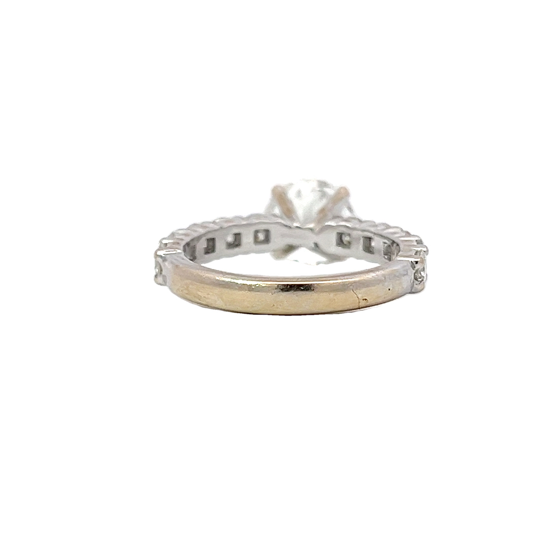 Elegant 3.69g Gold Ring with 1.67ct Center Stone and Five Accent Stones on Each Side1.jpeg