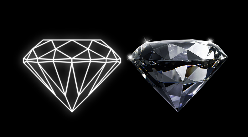 The 4Cs of diamonds