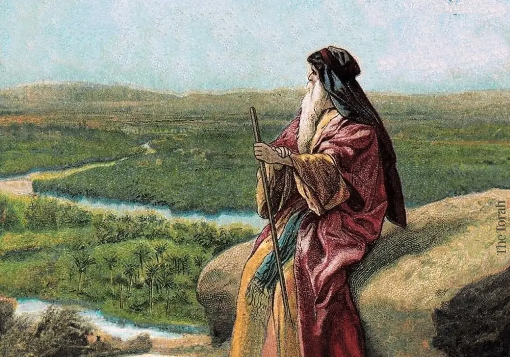 כשמשה הביט בארץ המובטחת, הוא הסתכל גם על עבר הירדן