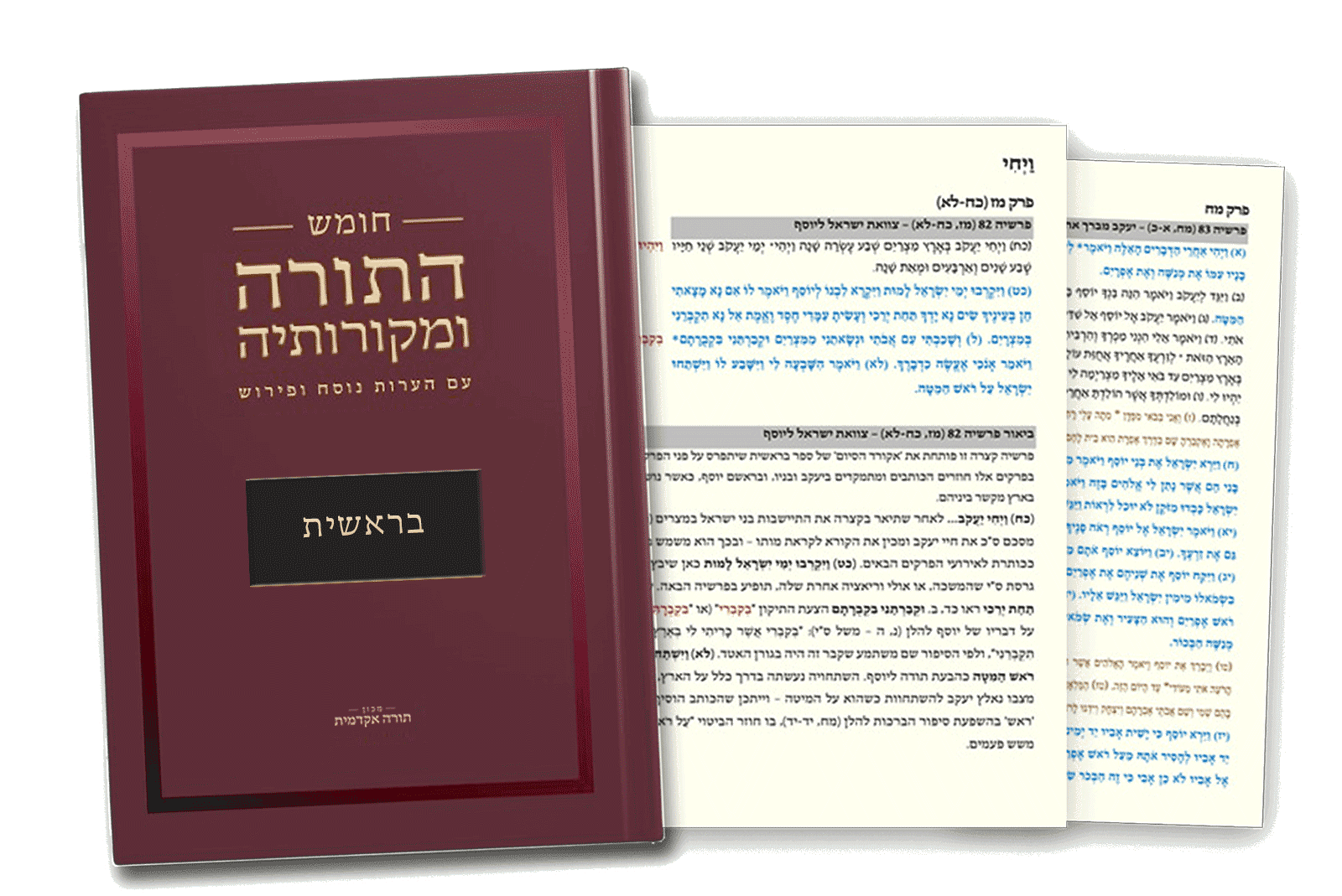 חומש בראשית החדש זמין להזמנה