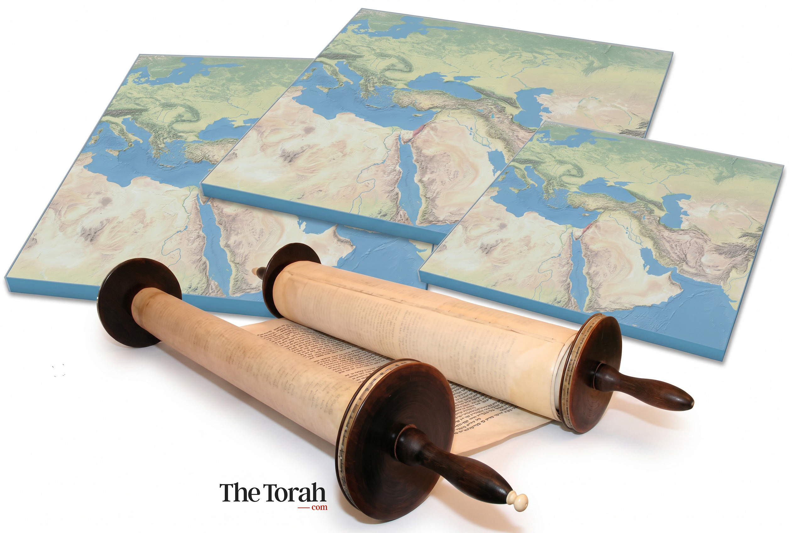 שלוש המפות המקראיות של ארץ ישראל: קטנה, בינונית וגדולה